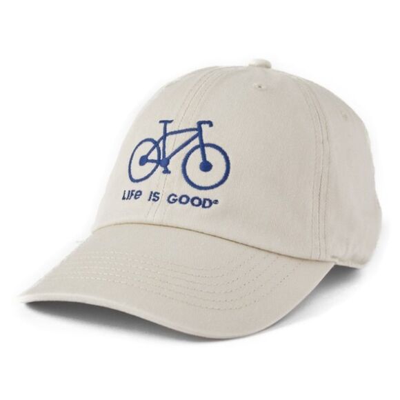 Life is Good Antidepressant Bike Branded Chill 6 Panel Cap Unisex OSFM NWT - Picture 2 of 5
